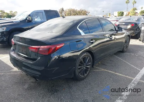 2018 Infiniti Q50 3.0T Luxe из США, поврежденный, VIN JN1EV7AP4JM357528
